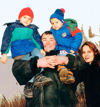 Andrei Chemerkin and His Family